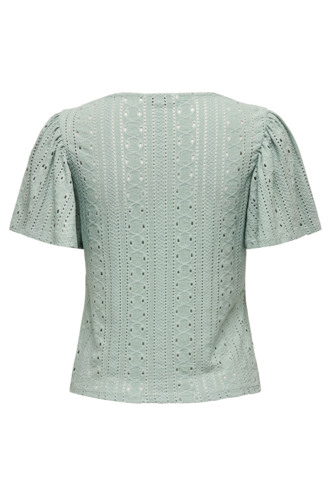 Only onlriverside s/s flaired top jrs